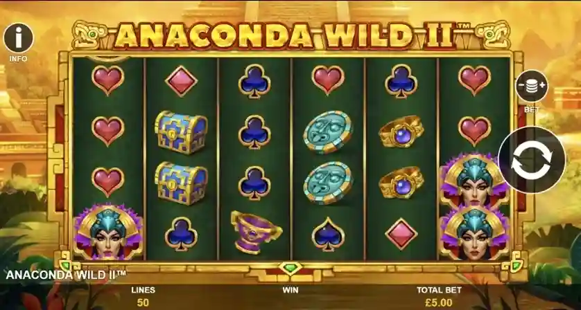 Simboli di Anaconda Wild II - Anaconda Wild 2 Slot Playtech Recensione del gioco