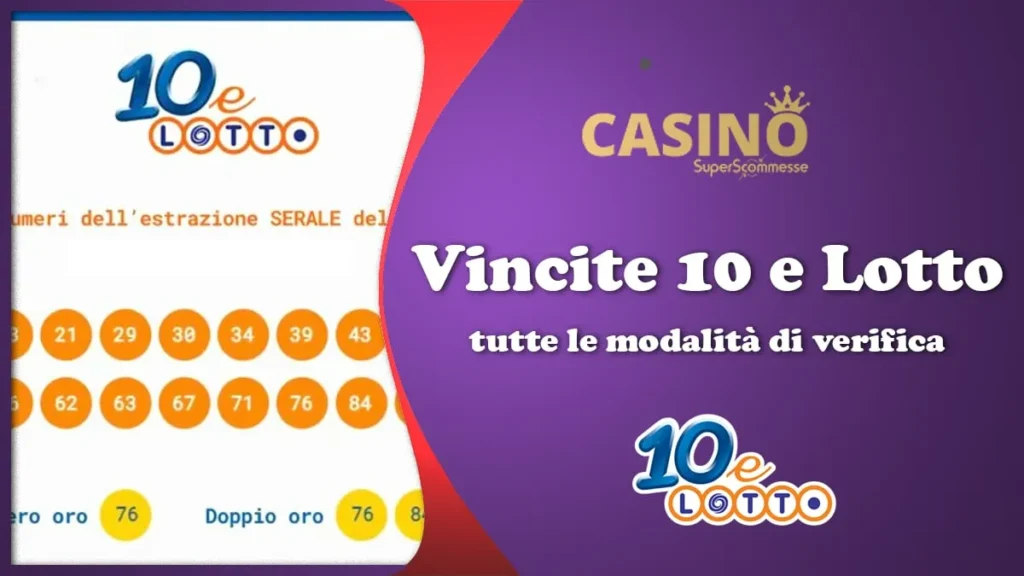 10 e Lotto Serale, Montepremi SuperEnalotto e Prossima Estrazione: Scopri i Dettagli sulle Lotterie più Popolari in Italia.